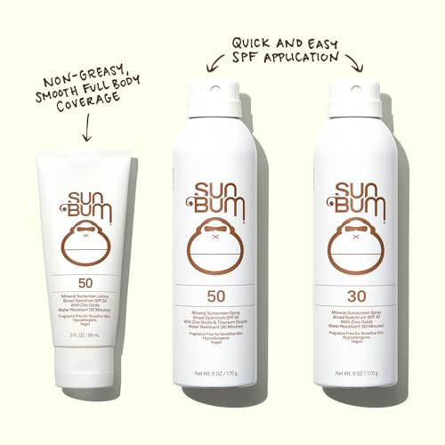 SUN BUM Mineral Sun Lotion SPF50, 88 ML