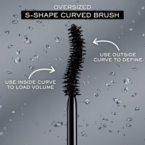 Lancôme Hypnôse Drama Extreme Volumizing Waterproof Mascara - Up to 17x More Volume - Up to 48 HR Wear- Lengthening & Volumizing - Dramatic Lash Look - Ultra Black - Suitable for Sensitive Eyes