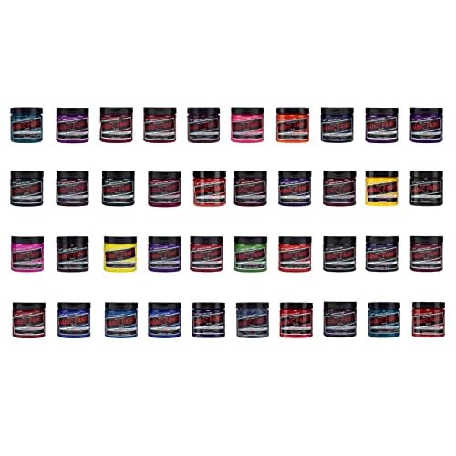 MANIC PANIC Classic Rock N Roll Red Semi Permanent Hair Color - Warm Medium Red Hair Dye for Women & Men That Lasts 4-6 Weeks - Vegan, Ammonia & Cruelty-Free - Create & Mix Custom Shades (4oz / 3pk)