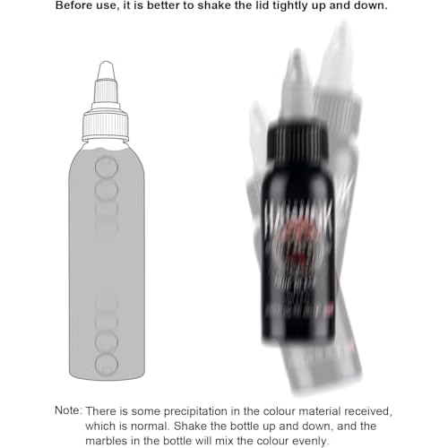 Hawink Tattoo Ink Set 1/2 oz (15ml) Tattoo Supply 14 Colors Pigment Kit Ink USA TI203-15-14