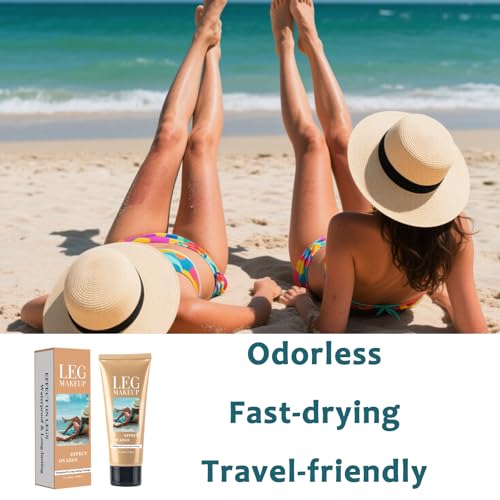 Leg Makeup Waterproof No Transfer - Body Concealer Makeup for Leg - Tattoo Cover up Make Up Long Lasting - Scar Coverage Body Foundation for All Skin (#02 Medium)