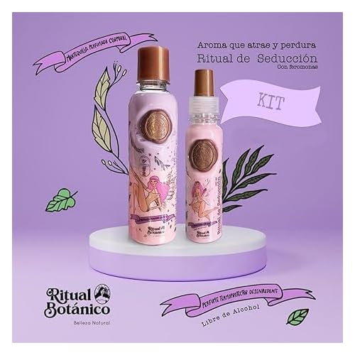 Ritual Botanico Combo Ritual de Seduccion | Mantequilla Corporal 240 ML & Termo Protector 120 ML