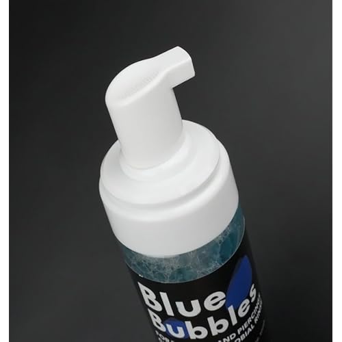 DGT 8.5oz Blue Bubbles Foaming Aftercare Tattoo Soap to Heal, Cleanse, and Clean Skin & Piercings - Gentle, Moisturizing, & Vegan Formula (8.5oz, Foam)