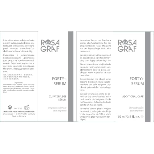 Rosa Graf Forty + Serum 0.5 Oz