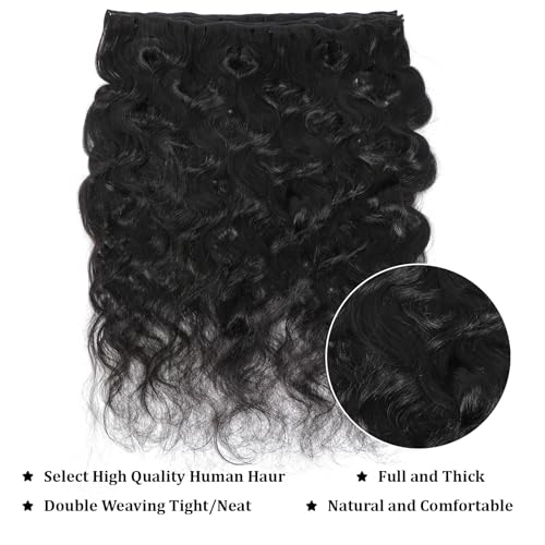 15A Raw Indian Human Hair Bundles Body Wave Bundles Human Hair,Triple Lifespan Virgin Remy Hair,No Tangle Shedding,Keep Texture Silky Soft After Multiple Washes (1 Bundle Natural Black, 30 inch)