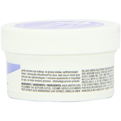 Almay Oil Free Eye Makeup Remover Pads, 15 Count in 1 box