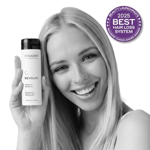 ZENAGEN Revolve Women's Trio Kit | Shampoo + Conditioner + Densifying for Fine & Visibly Thinning Hair, Supports Hair Strength & Growth, 1 ea
