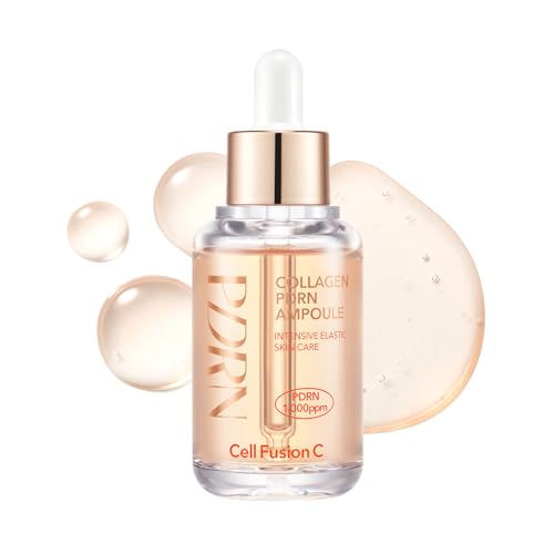 Cell Fusion C Collagen PDRN Ampoule, Salmon DNA PDRN Face Serum for Glow, Collagen, Niacinamide, Hydrating & Firming, Uneven Skin Tone, 1.18 fl.oz. / 35ml