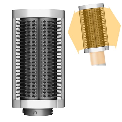 Firm Smoothing Brush for Dyson Airwrap, Hair Stying Drying Comb for Frizee-Prone Hair to Smoothing and Straight, Replacement Attachment for Part No.971892-08