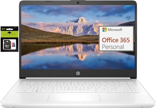 HP 14" Laptop - Intel Quad-Core, 8GB RAM, 192GB Storage