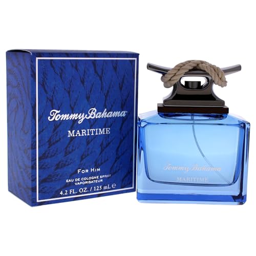 Tommy Bahama Maritime Eau de Cologne for Men, Notes of Bergamot, Jasmine, & Sandalwood, Fresh & Warm Scent