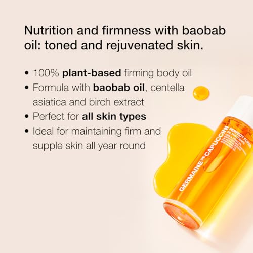GERMAINE DE CAPUCCINI | PERFECT FORMS - Oil Phytocare Firm Tonic Oil with Baobab - Firming Body Oils for Women After Shower - Helps Improve Skin Suppleness - Recommended during Weight Changes - 3.4 oz