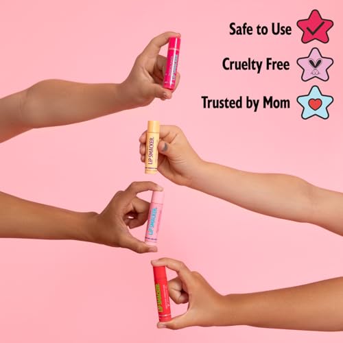 Lip Smacker Lippy Pals Unicorn, Flavored Moisturizing & Smoothing Soft Shine Lip Balm, Hydrating & Protecting Fun Tasty Flavors, Cruelty-Free & Vegan - Unicorn Magic