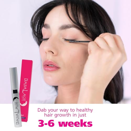DABALASH Waterproof Combo ? Professional Eyelash & Brow Growth Serum + Waterproof Mascara ? Promotes the Appearance of Naturally Longer, Fuller & Thicker Lashes + Brows ? 0.18 oz & 0.45 oz