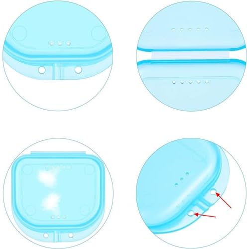 Mouth Guard for Grinding & Clenching Teeth with Portable Hygiene Case | Anti-Slip & Soft Hook Design BPA Free | Disposable & Ready to Use - No Need to Boil/Mold | One Size Fits All 10 Count