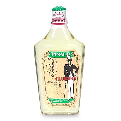 Clubman Classic Vanilla After Shave Lotion, 6 fl oz (Pack of 4)