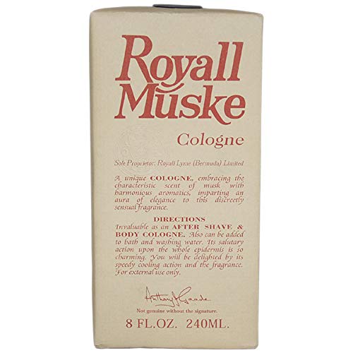 Royall Muske By ROYALL FRAGRANCES FOR MEN 8 oz All Purpose Lotion / Cologne