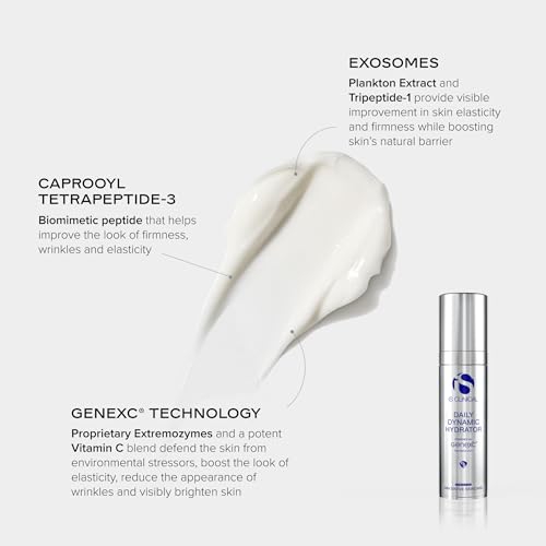 iS CLINICAL Daily Dynamic Hydrator, Hydrating Anti-Aging Face Moisturizer with Hyaluronic Acid, Repairs and Protects Skin, Powered by GeneXC Technology