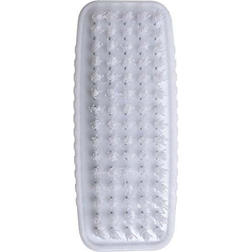 SPARTA 3623900 Plastic Hand Brush, Nail Brush With Polypropylene Bristles For Kitchens, Homes, Restaurants, 3.5 Inches, White, Dual Sided