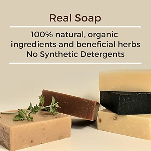 Legend's Creek Farm Goat Milk Soap - Cleansing Moisturizing Bar for Hands and Body - 5 Oz Creamy Lather, Nourishing, Gentle Natural Soap for Sensitive Skin, Handmade in USA (Unscented, Pack of 3)