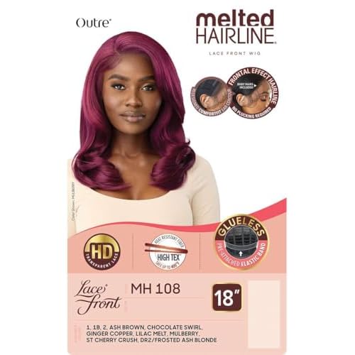 Outre Lace Front Wig - Melted Hairline - MH 108 (GINGER COPPER)