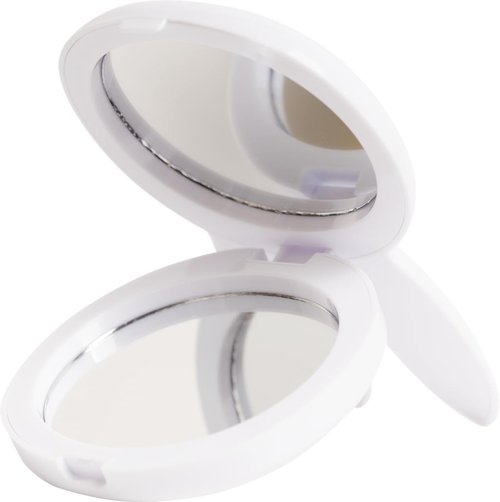 The Crème Shop x Miffy On-The-Go Compact Mirror, Dual-Sided HD Durable Mirror, 2X Magnification, Portable & Lightweight, Limited Edition, Cute Miffy Design