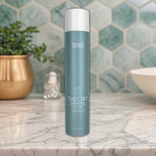 Surface Hair Theory Styling Spray, Fast Dry and Flexible Finishing with Medium Hold
