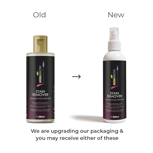 Mina Henna Tint Stain Remover, Softly removes hair color from the scalp, skin around from the eyebrows, hair, beard and mustache quickly and gently 200ml, colorfix hair color remover