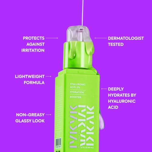 IYKYK By Makari Hyaluronic Acid 2% Hydrating Face Serum, Moisture Booster with Vitamin B5, Aloe & Kelp for Deeply Hydrated, Plump, Rejuvenated Skin, Vegan Facial Serum, No Fragrance, Paraben & Sulfate