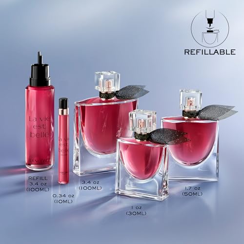 Lanc?me La Vie Est Belle L'Elixir Eau de Parfum - Long Lasting Fragrance with Raspberry, Violet & Cocoa Butter - Floral Women's Perfume
