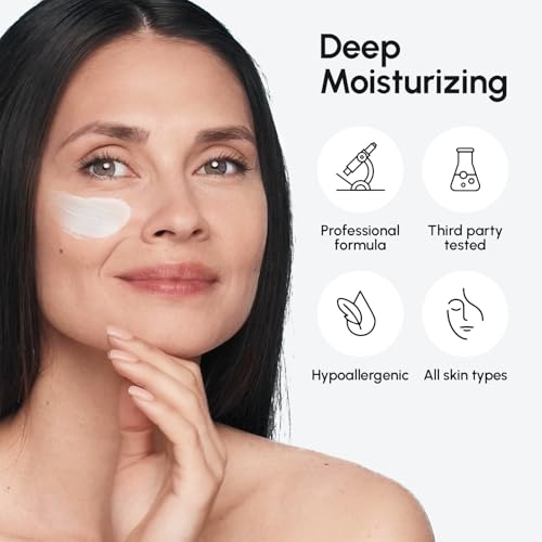 MAREE Face Moisturizer Retinol Cream for Face - Wrinkle Cream for Women - Anti Aging Face Cream - Facial Moisturizer with Collagen - Crema Hidratante Para la Cara for Skin Tightening