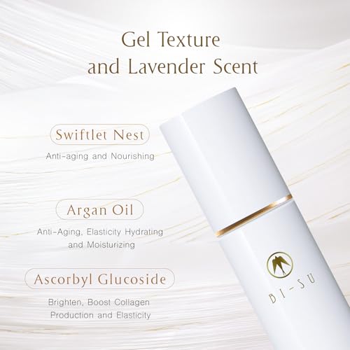 BI-SU Milk | Moisturizing Lotion with Natural Swiftlet Nests Extract, Ceramide, Squalane, Collagen, Anti-aging Lightweight Japanese Skincare, Improves Dark Spots, Dryness, Texture, 1.69 fl.oz, 50ml