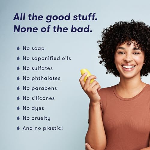HIBAR - Volumize Shampoo Bar - For Fine & Flat Hair - Add Body, Definition & Volume - With African Dates & Vitamin B5 - Plastic-Free - Soap, Paraben & Sulfate-Free - Color Safe & Vegan -1 Solid Bar