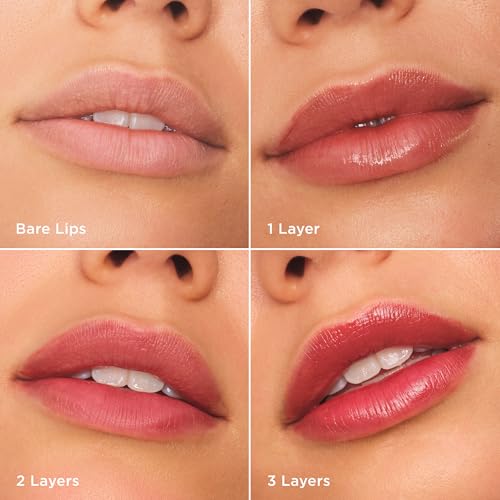 Clarins Water Lip Stain | Buildable Matte Finish | Kiss Proof, Transfer-Proof, Lightweight and Long Lasting | Contains Hyaluronic Acid | 0.2 Fluid Ounces