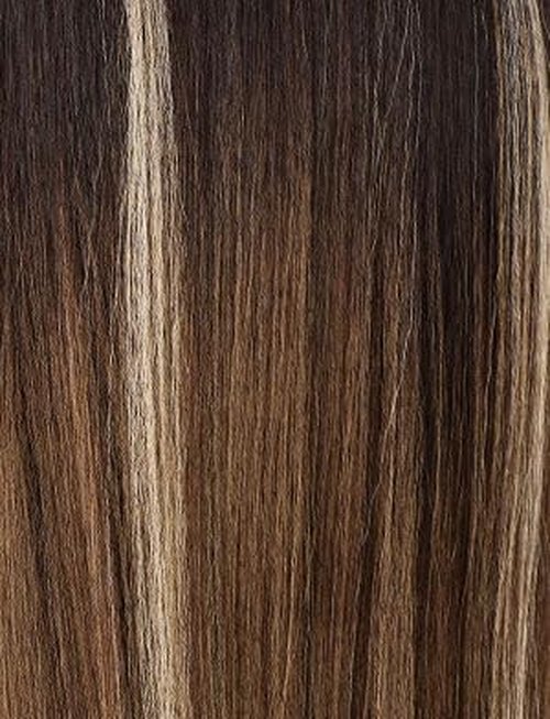 Sensationnel Butta Lace Wigs - Velvet Flow Unit Extra Wide 5 Inch Deep Parting Synthetic Preplucked Hairline Glueless Lacefront (BALAYAGEMOCHA)