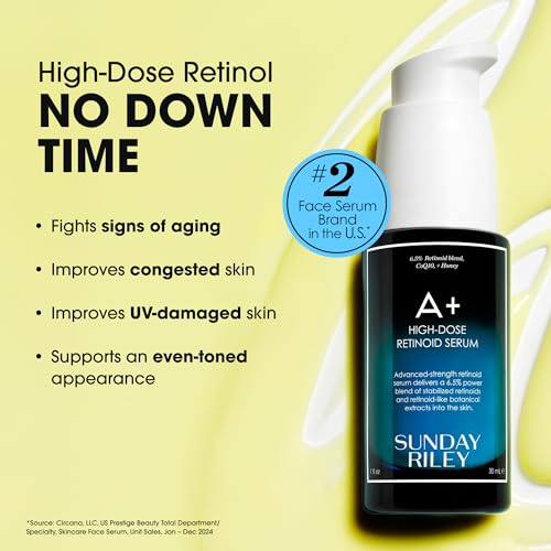 Sunday Riley A+ High-Dose Anti Aging Retinol Serum
