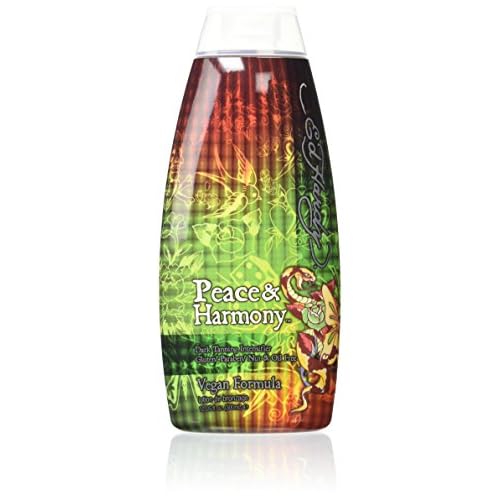 Ed Hardy Peace & Harmony Tanning Intensifier Bronzing Moisturizer Lotion 10 Oz