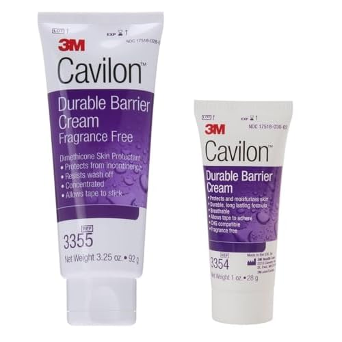Cavilon Durable Barrier Cream Skin Protector Ointment 3.25 oz and 1 oz Combo Pack