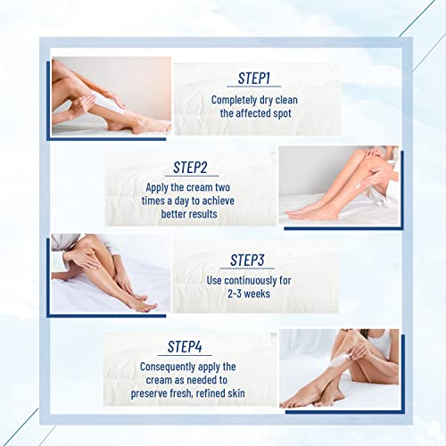 OUKEYA Urea Cream 42% plus Salicylic Acid 2% Net 5.29 Oz for Dry Cracked Feet,Heels,Knees,Elbows,Hands Repair Treatment Moisturizes and Removes Corns,Calluses,Dead Skin,and Softens Toenails Pack of 4