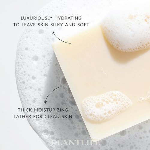 Plantlife Himalayan Rose 6-Pack Bar Soap - Moisturizing and Soothing Soap for Your Skin - Hand Crafted Using Plant-Based Ingredients - Made in California 4 oz Bar