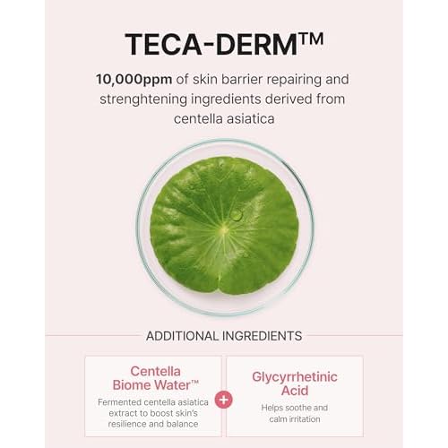Centellian 24 Madeca Daily Repair Ampoule (Daily Soothing, 1.69fl oz) - Soothing & Hydrating Facial Serum for Sensitive Skin, Skin Barrier Repair & Fast Absorption, Korean Skin Care