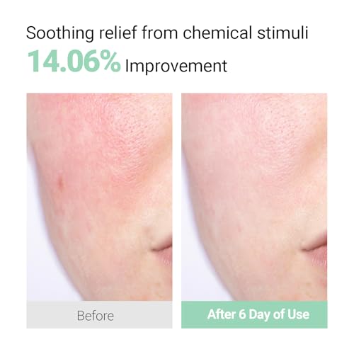 Smoothing Calm Cream with Panthenol, Hyaluronic Acid for Sensitive Skin, Lightweight, Korean Skincare (50ml/ 1.76 oz.) Nourishing Skin Barrier Moisturizer
