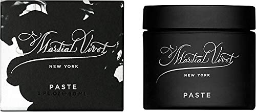 Martial Vivot Men's Certified Organic Styling Hair Paste for Strong Hold Styling Paste and All Natural Men's Styling Product Sulfate Alcohol Free Aloe Vera Base