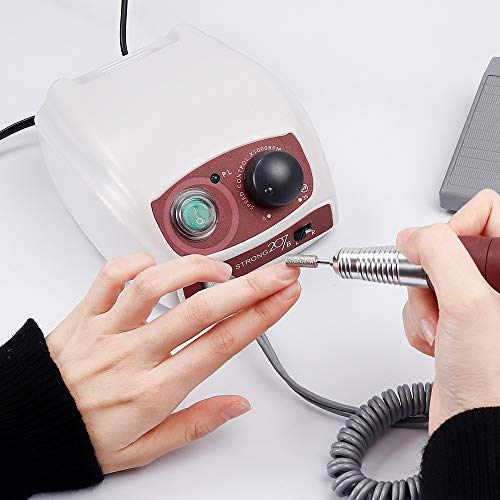 Strong 207B 35000RPM 65W Electric Manicure Drill for Nail Drill Machine Polishing Manicure Tools