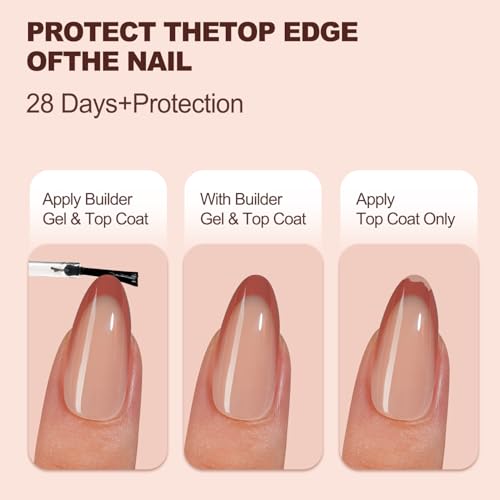 150Pcs French Gel Nail Tips Almond, Vansiho Medium Nail Tips, Pre-French Tips Press on Nails, Acrylic Fake Nails for Nail Art DIY 15 Sizes