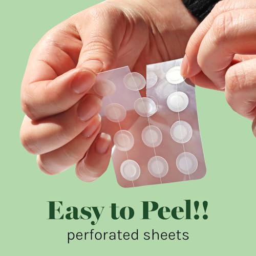 AOA Studio Absorbing Cover Healing Invisible Acne Patch Blemish Spot, Treatment, Facial Acne Patch Vegan, Cruelty Free, Hydrocolloid, Two Sizes 10mm 12mm (Total 84 Counts)
