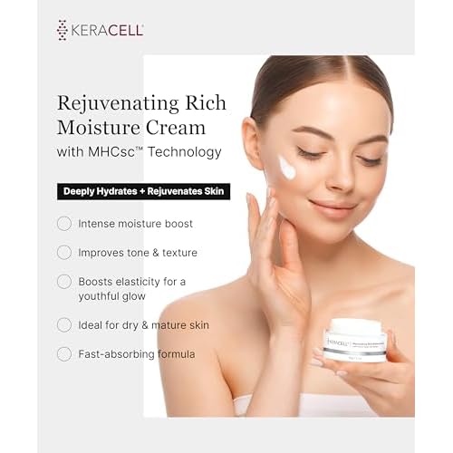 Moisturizer Face Cream ? Rejuvenating Rich Moisture Cream with Human Stem Cell Technology for Dry, Mature Skin ? Face Moisturizer for Women & Men with Plant-Based Retinol Alternative - 1.7 oz