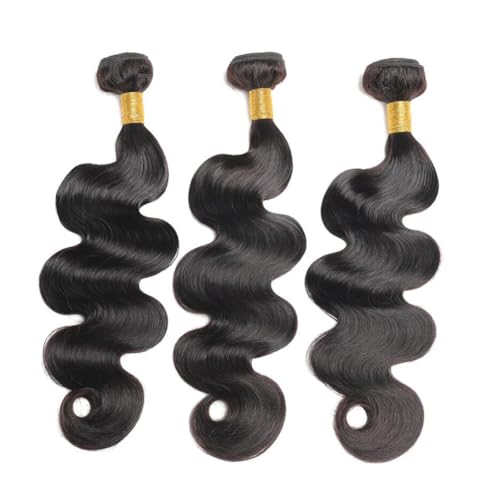 14A Human Hair Bundles 24 Inch Body Wave Bundles 100% Unprocessed Brazilian Virgin Hair 1 Bundle Body Wave Human Hair Extensions Quick Weave