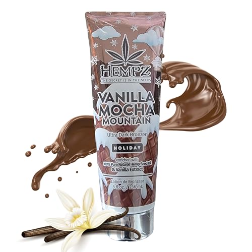 Hempz Vanilla Mocha Mountain Ultra Dark Bronzer 8.5oz Holiday Limited edition