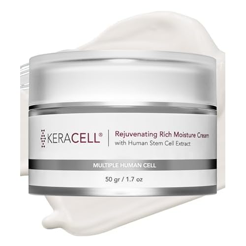 Moisturizer Face Cream ? Rejuvenating Rich Moisture Cream with Human Stem Cell Technology for Dry, Mature Skin ? Face Moisturizer for Women & Men with Plant-Based Retinol Alternative - 1.7 oz